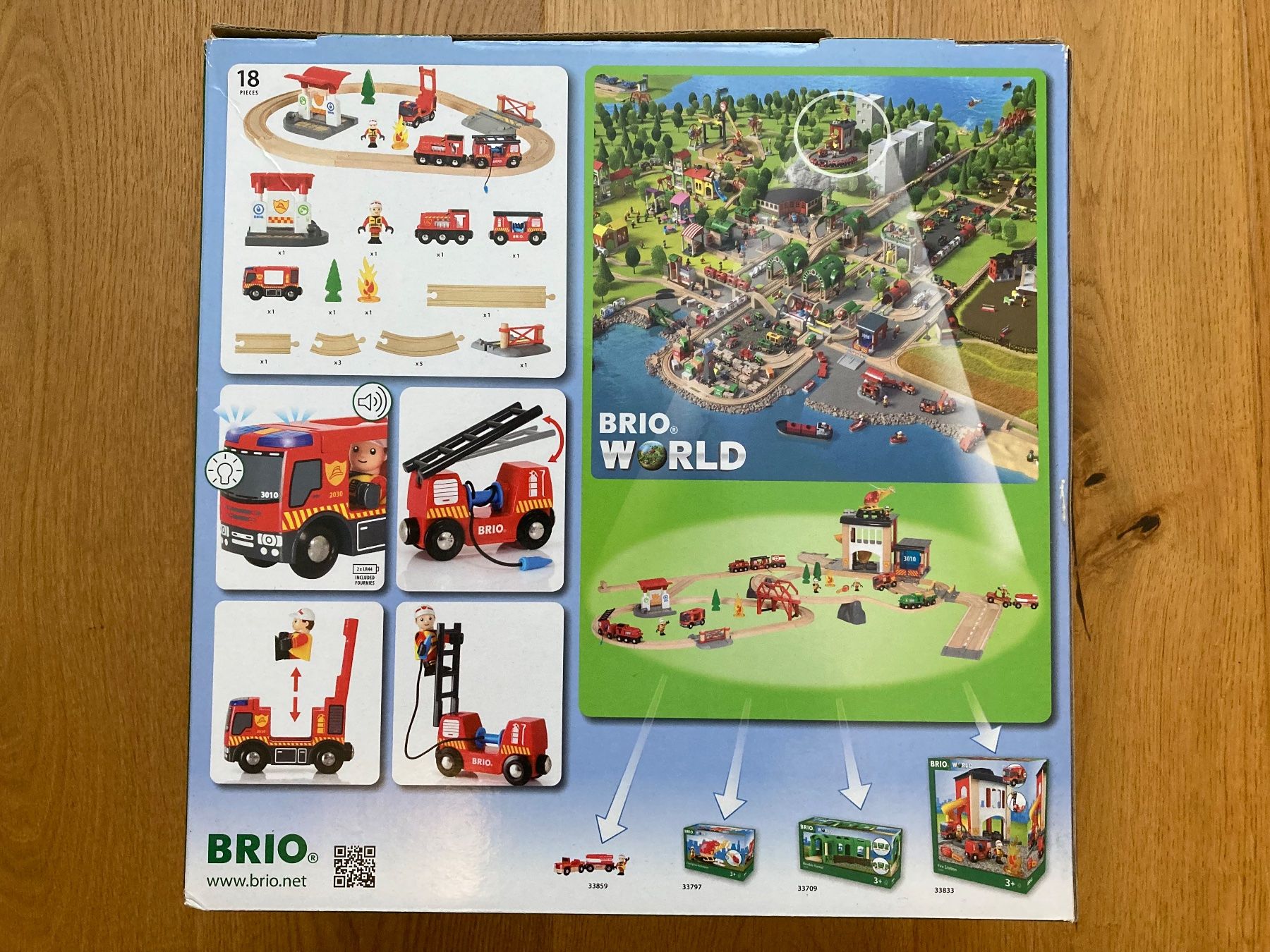 Brio Giocattoli: BRIO World Firefighter Set 33815 – Usato da Affeltrangen venduto da luis9p 1