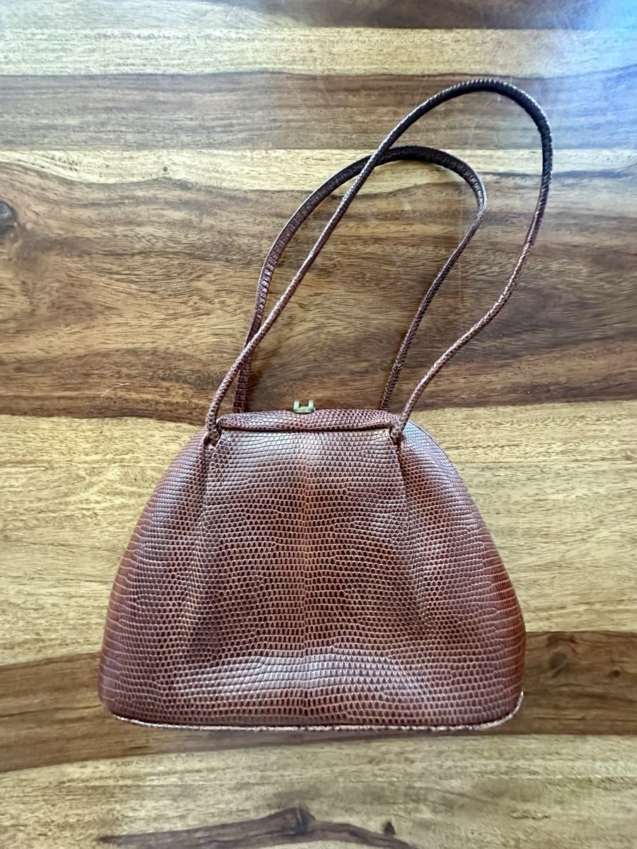 Taschen für Damen: Vintage Damen Handtasche Schlangenleder – Gebraucht aus Affoltern am Albis von Sveta75 1