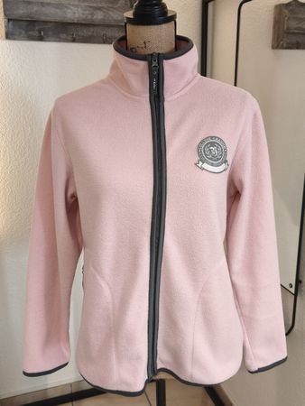 Fleecejacke Yessica rosa mit Reissverschluss Grösse M