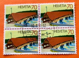 4 er Block Nr.815 mit Stempel 1991 Wald(AR)