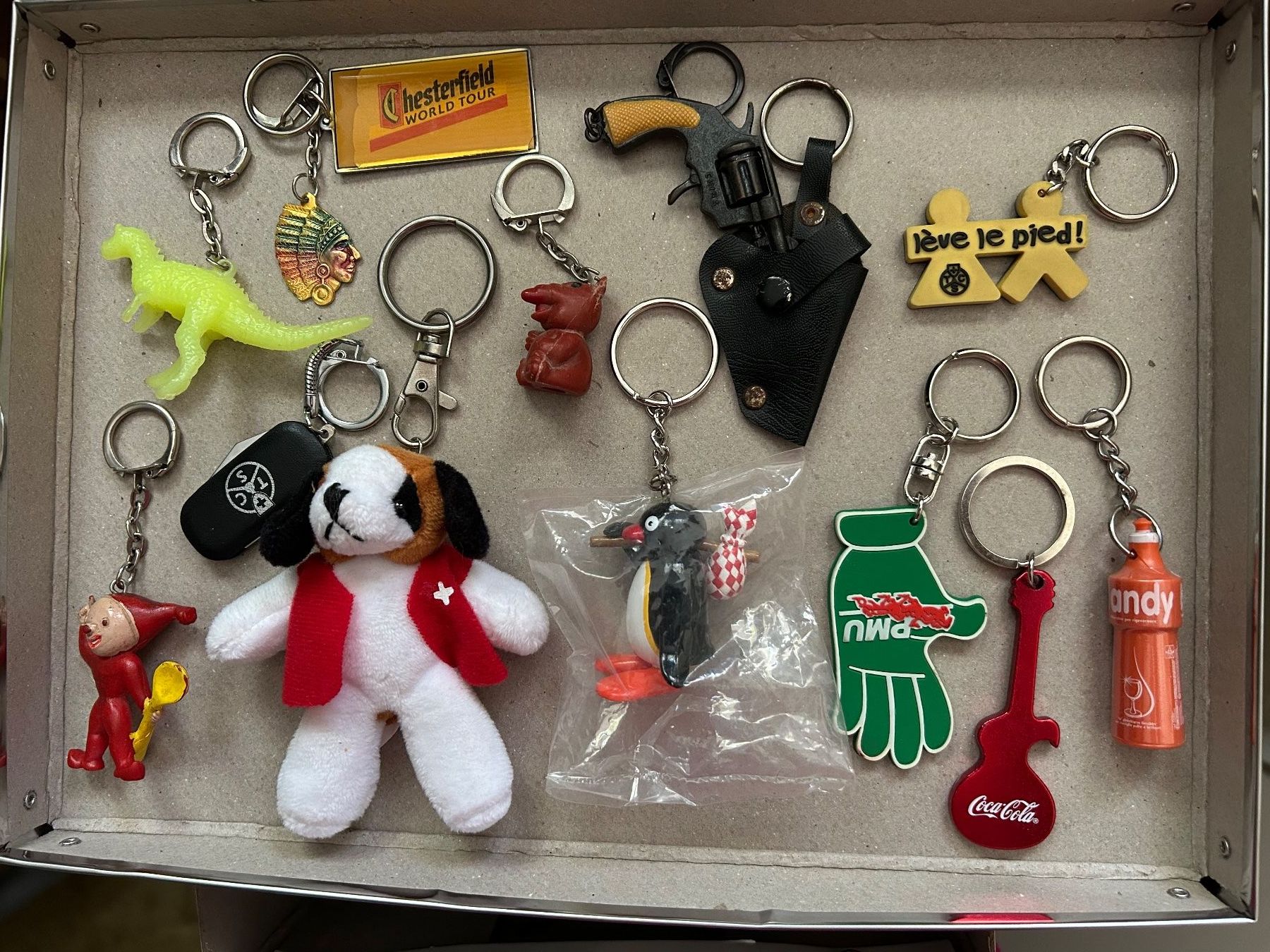 Schlüsselanhänger & - bänder: Lot de porte-clés – Gebraucht aus Delémont von pupaaldi