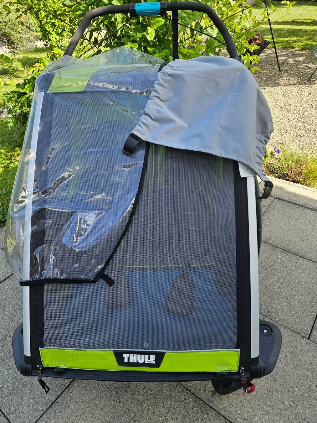 Thule Rimorchi: Thule Chariot Sport2 Double inkl. All-Terrain-Kit – Usato da Hettlingen venduto da diablo5mt 1