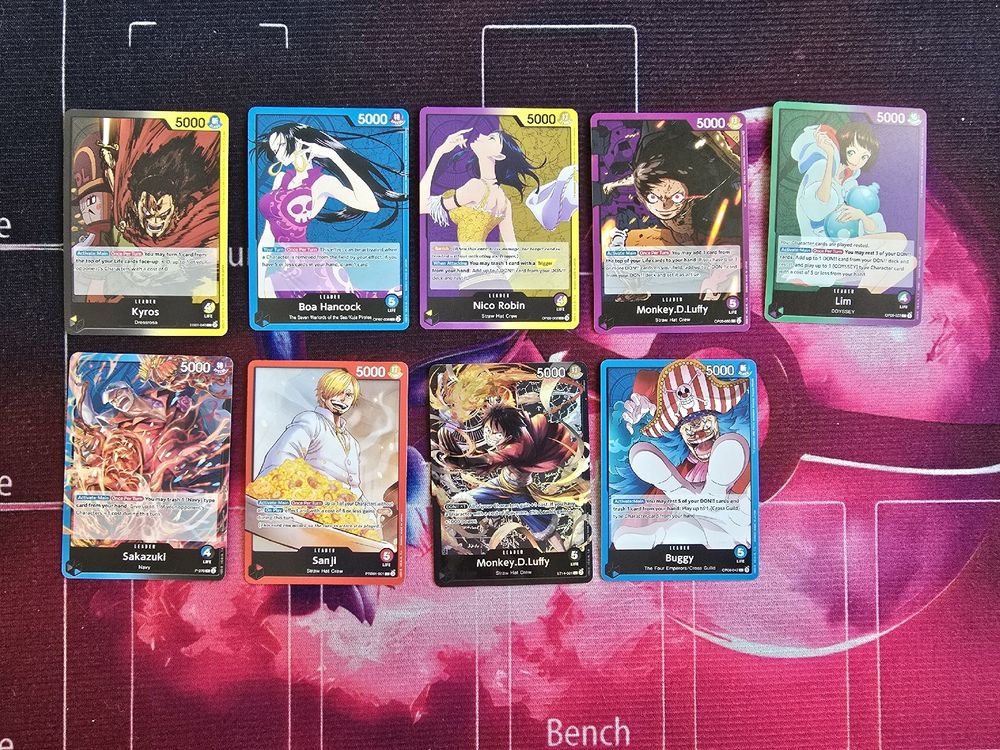 One Piece TCG Leader Cards (Neu (gemäss Beschreibung)) in Bassersdorf ...