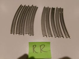 StarRecordsGmbH: Märklin 8521 10 × Gebogenes Gleis 195 mm