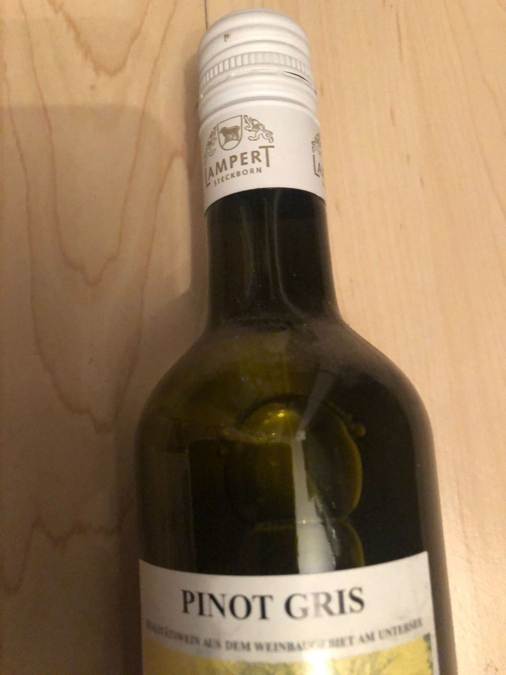 Vino: LAMPERT, Steckborn. PINOT GRIS. 2016. – Nuovo e nell'imballaggio originale da Wald ZH venduto da mlnt 9