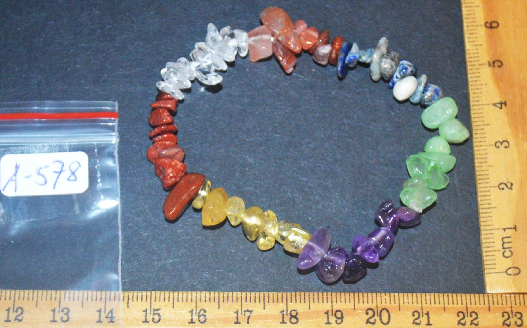 Bracciali & Braccialetti: Armband A-578 – 7 Chakra – elastisch – Nuovo e nell'imballaggio originale da Goldiwil (Thun) venduto da han_v5b7 4