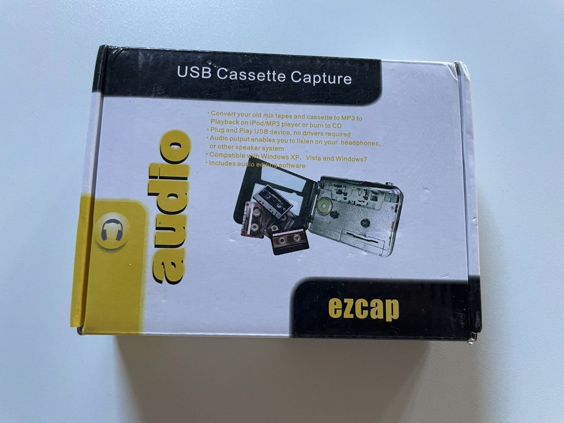 Registratori: Ezcap USB Cassette Capture Audio neuwertig – Nuovo e nell'imballaggio originale da Affeltrangen venduto da Mowgli_123