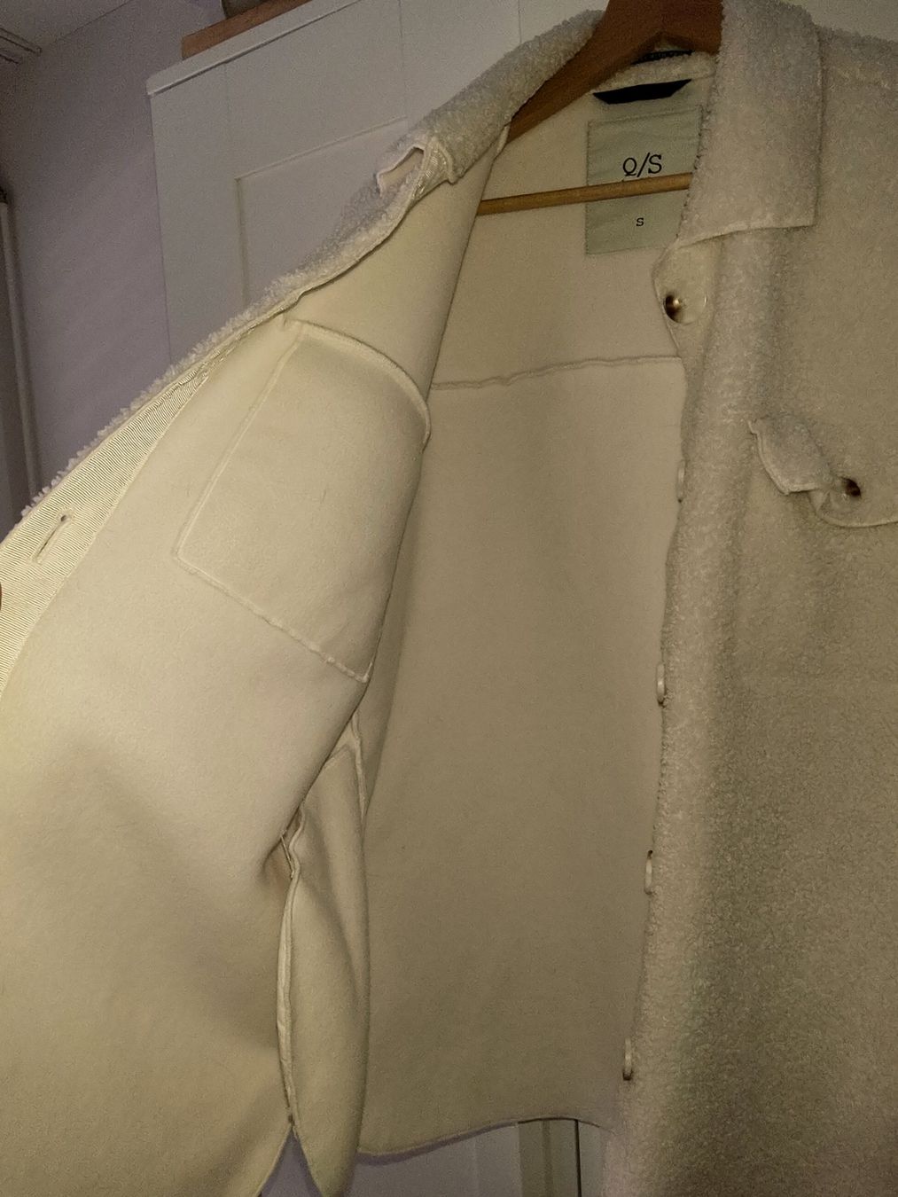 S.Oliver Giacche: S.Oliver Teddy Jacke Weiss, Gr S – Nuovo (secondo la descrizione) da Rheinfelden venduto da JamieBabsi 3