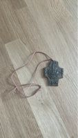 Biblisches Medaillon Kreuz Jesus Schiff