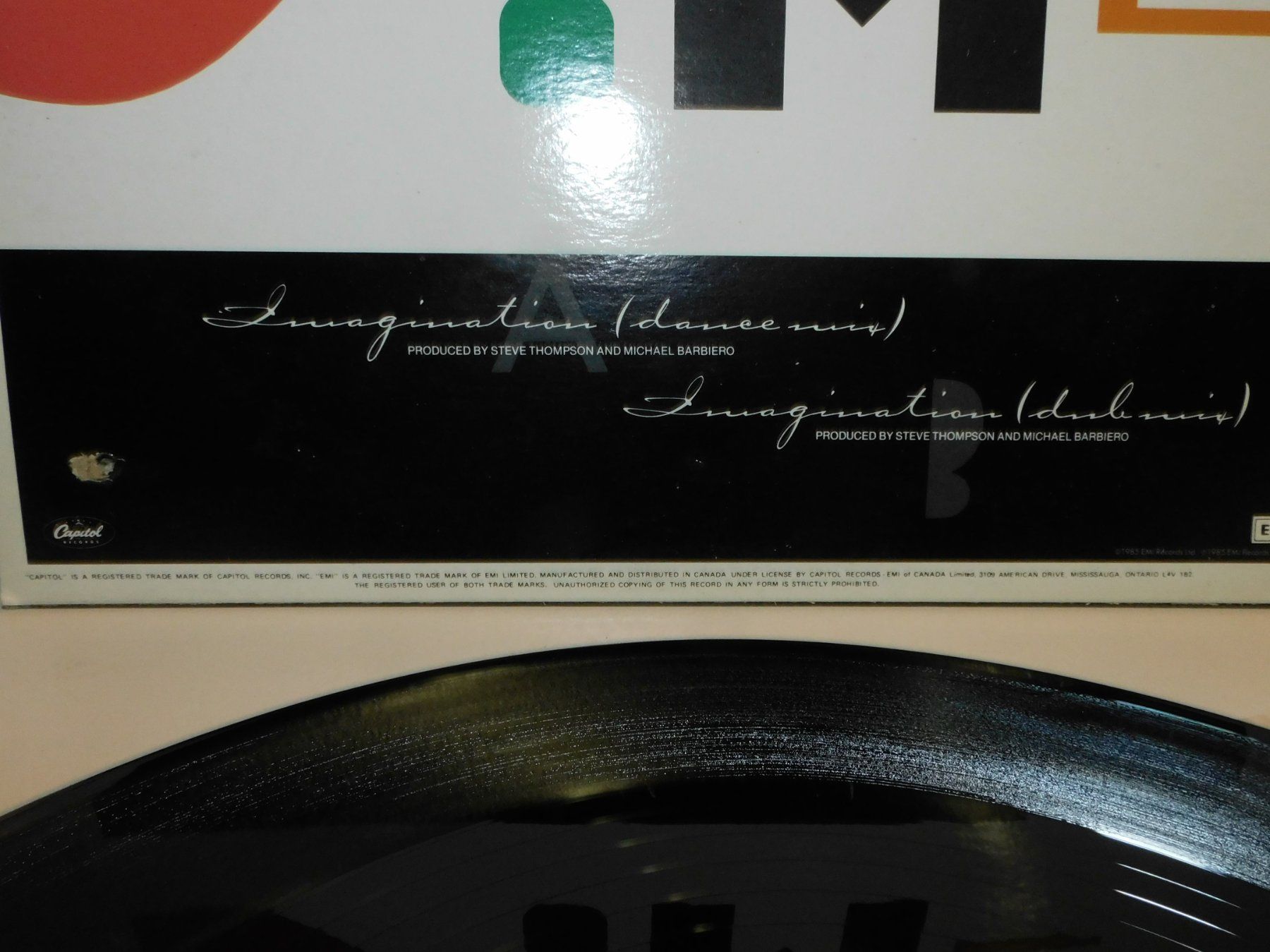 Dischi in vinile: LP 1985 Belouis Some - Imagination Extended Mix     LP – Usato da Sursee venduto da 76 2