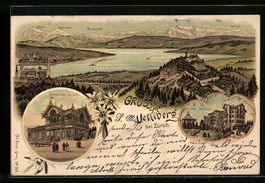 Litho Zürich, Restaurant Uto Kulm, Hote
