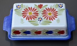 Henriot de Quimper France Butterdose / Beurrier