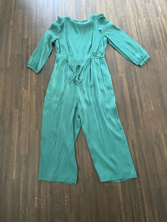 Whistles Jumpsuit smaragdgrün, Grösse 38, festlich elegant