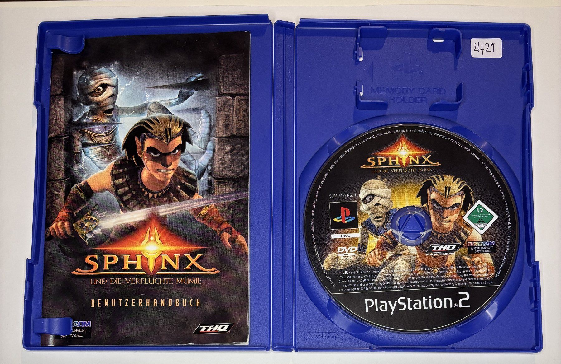 Giochi: PS2 - Sphinx und die verfluchte Mumie – Usato da Allschwil venduto da Bullach 1