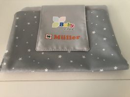 Müller Baby Club Wickeletui mit Sternen - Grau