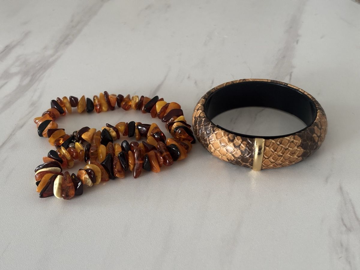 Catenine: Set Bernstein Kette und Armband – Usato da Rheinfelden venduto da Jeva-Anna 3
