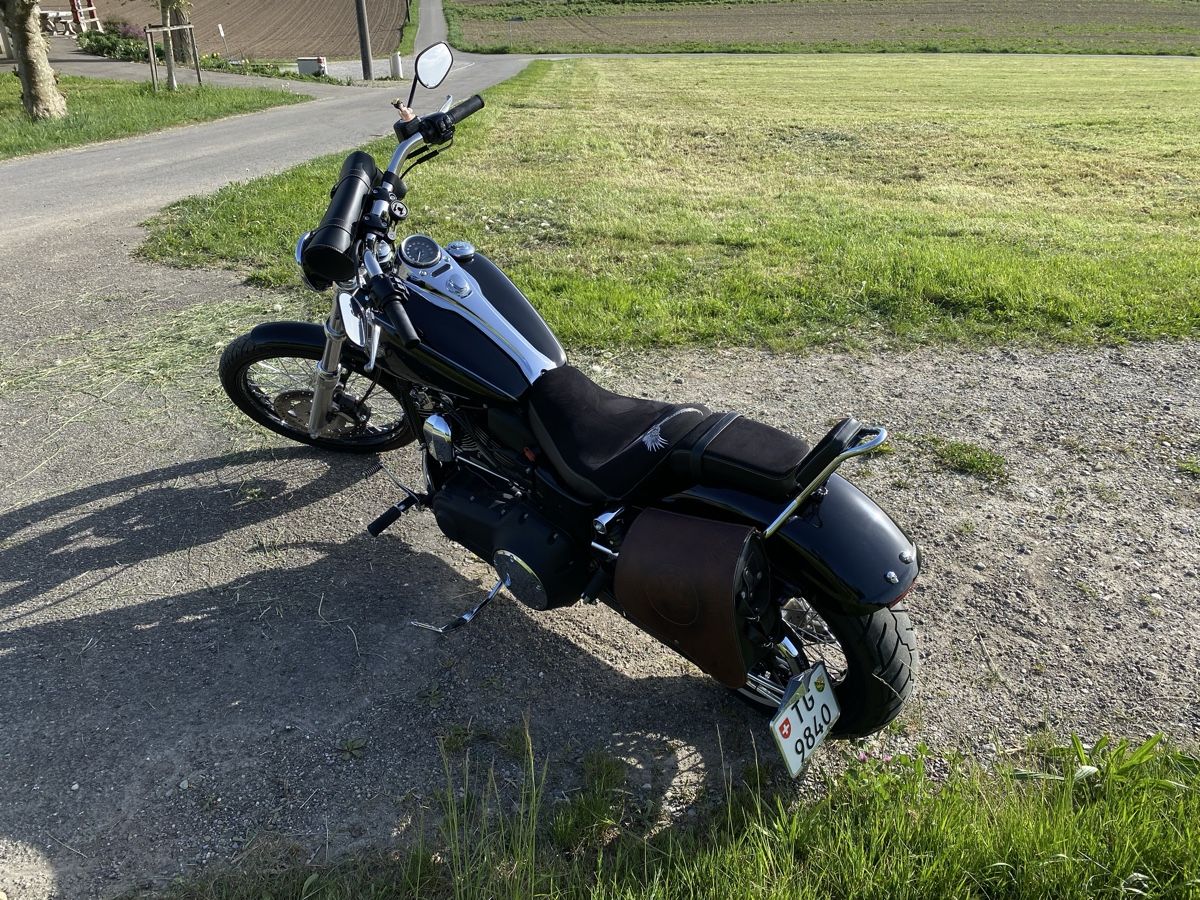 Harley-Davidson Chopper: Harley Davidson wide glide 103 – Usato da Aadorf venduto da 4simstar 2