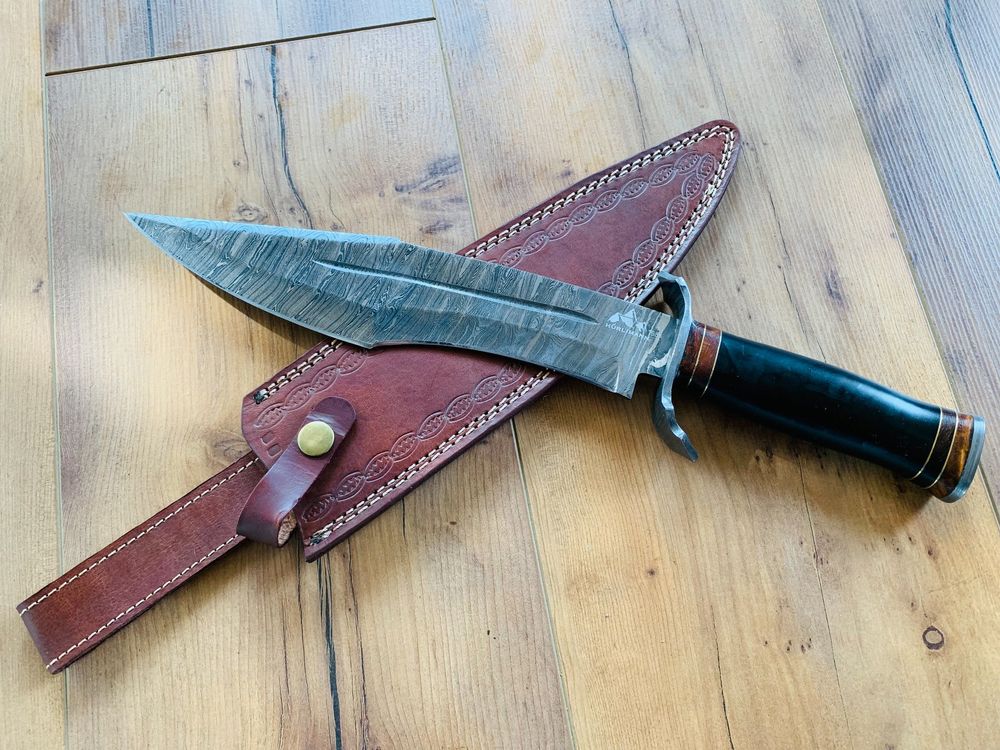 Jagd Bowie Messer Outdoor Messer Camping 440A Stahl