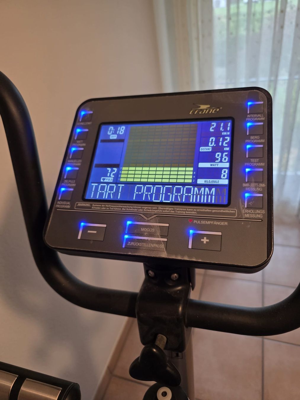 Hometrainer: Crane Ergo Ergometer Heimtrainer, Top Zustand. – Gebraucht aus Wettingen von Lg_zt2d 1
