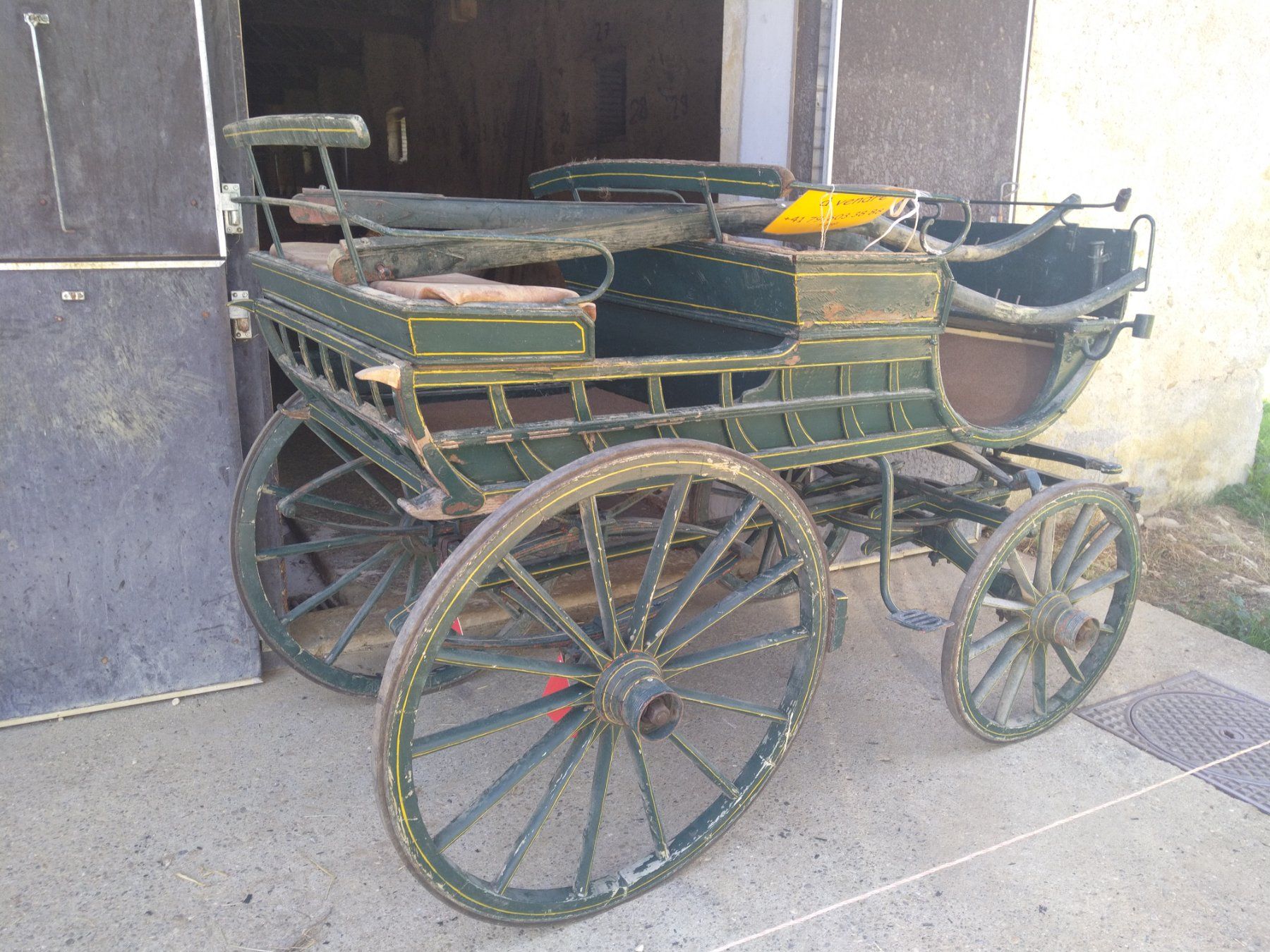 Carrozze: A vendre chart attelage bernois – Usato da Tramelan venduto da and_j8tk 2