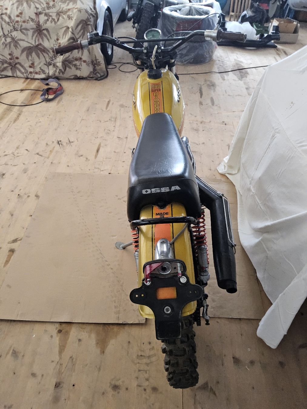 Enduro: Ossa 250 Pionier – Difettoso da Tägerschen venduto da Amadeus67 1