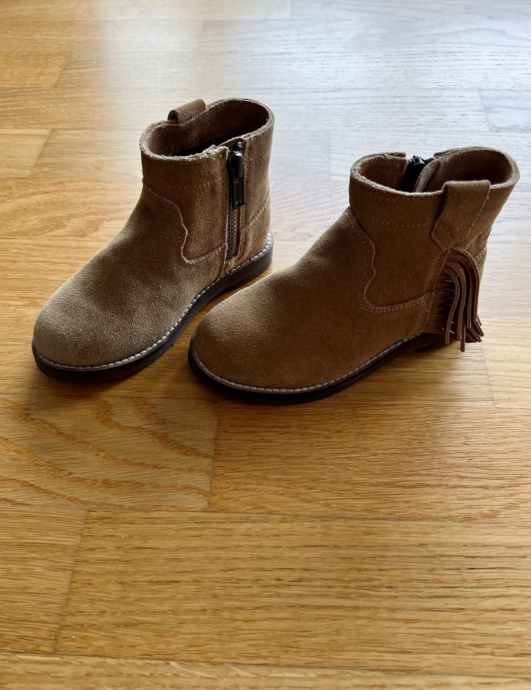 Mango Scarpe per ragazze: Mango, 24, Ankle Boots, Leder, Stiefeletten, karamell – Usato da Burgdorf venduto da rulan 3