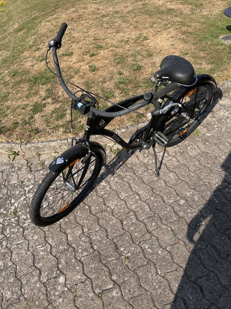 Stoke Velos: Cruiser Fahrrad schwarz, Marke "stoke" – Gebraucht aus Walterswil BE von Schoggolino 1