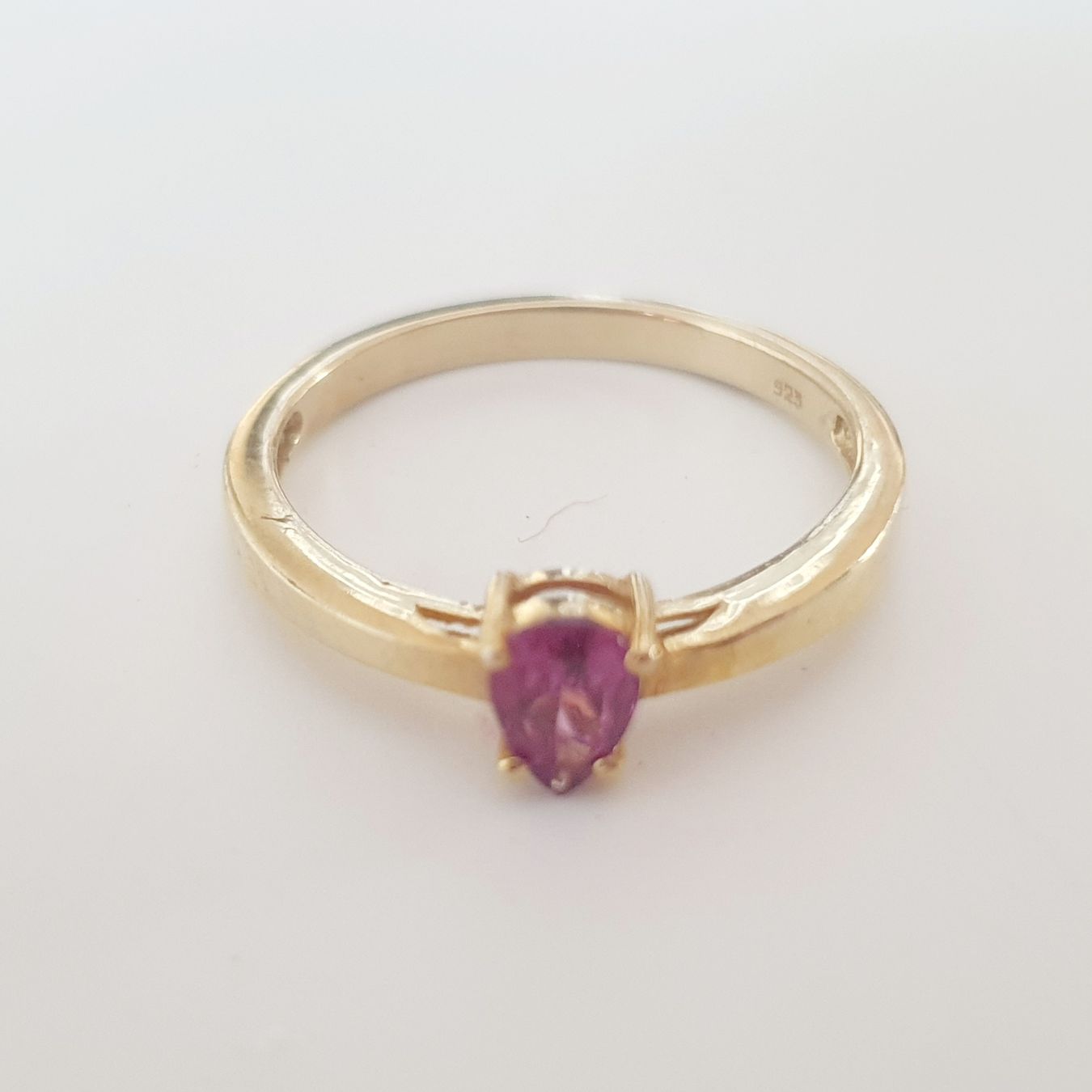 Anelli: Silber Ring 925 mit ein schmuckstein gr. 18,2 mm – Usato da Kreuzlingen venduto da Wunderkiste123 2