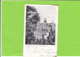 St. Gallen, Blick von der Mühltreppe--1905 gelaufen
