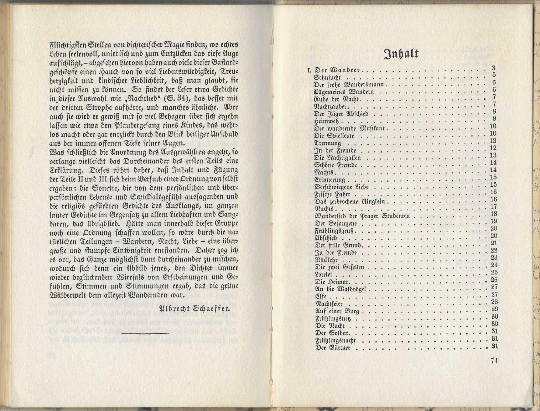 Libri: Joseph von Eichendorff - Gedichte, Insel-Bücherei Nr. 268 – Usato da Flims - Dorf venduto da Stagediver 1
