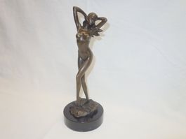 Sehr schöne Bronzefigur erotik akt