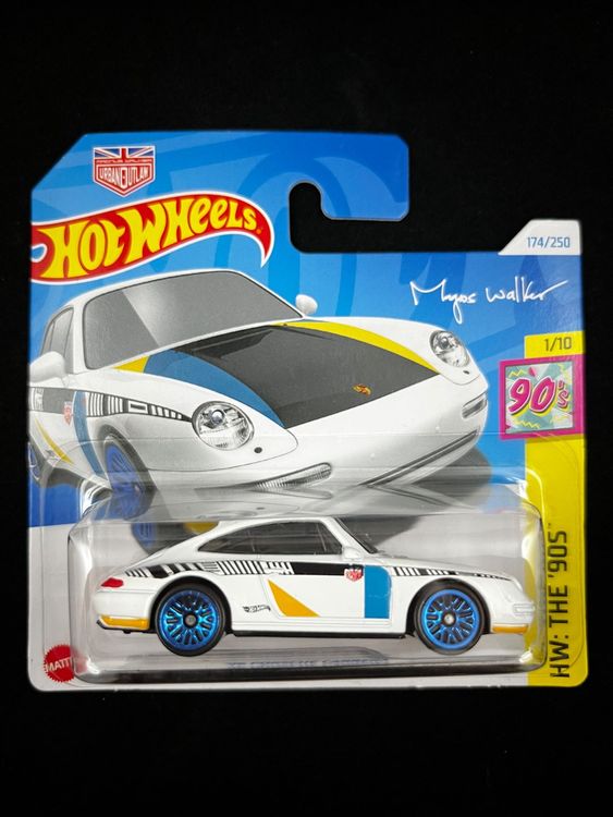 Hot Wheels '96 Porsche Carrera Series HW 90's 1/10 #174/250 NEW* 2025 CASE A