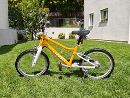 Kinder Velo woom 16 Zoll Gelb guter Zustand