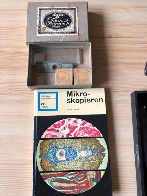 Mikroskopie: Mikroskop antik mit Zubehör – Gebraucht aus Tschugg von Goofy32 4
