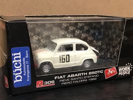 Fiat Abarth 850TC Modellauto BRUMM R306 OVP Sammler Rarität