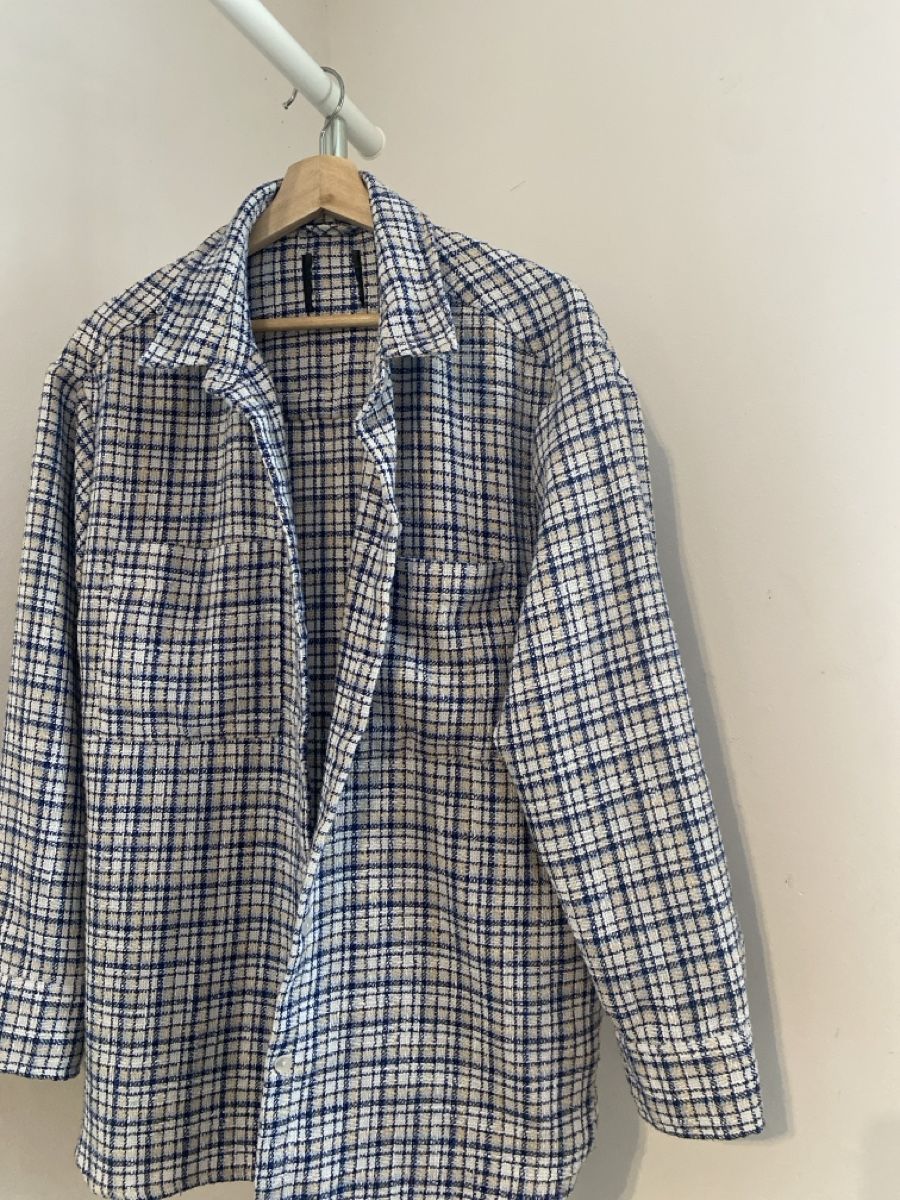 Camicie: Schickes Hemd Gr. S kariert blau/weiss – Usato da lommis venduto da inf_thv8 2
