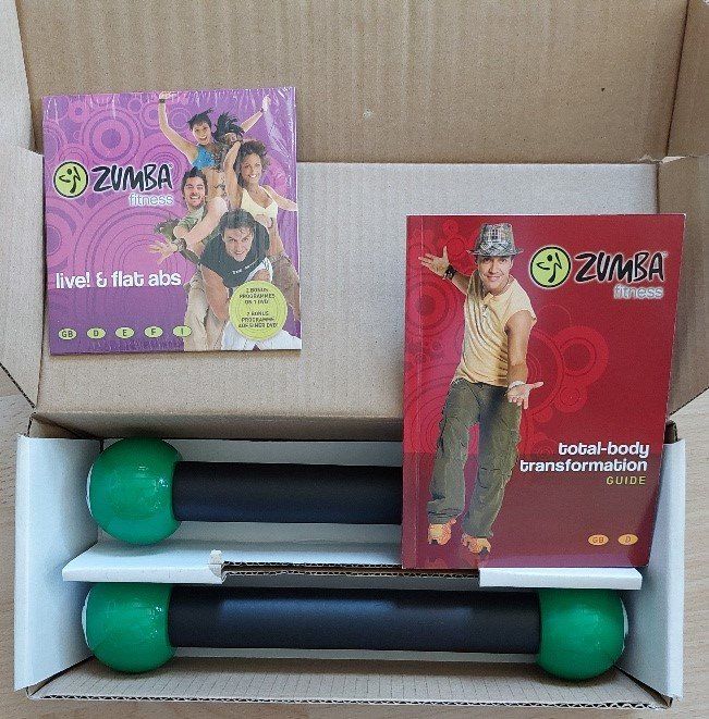Hanteln & Gewichte: Zumba Fitness-Set – Neu und originalverpackt aus Zufikon von brocki5621