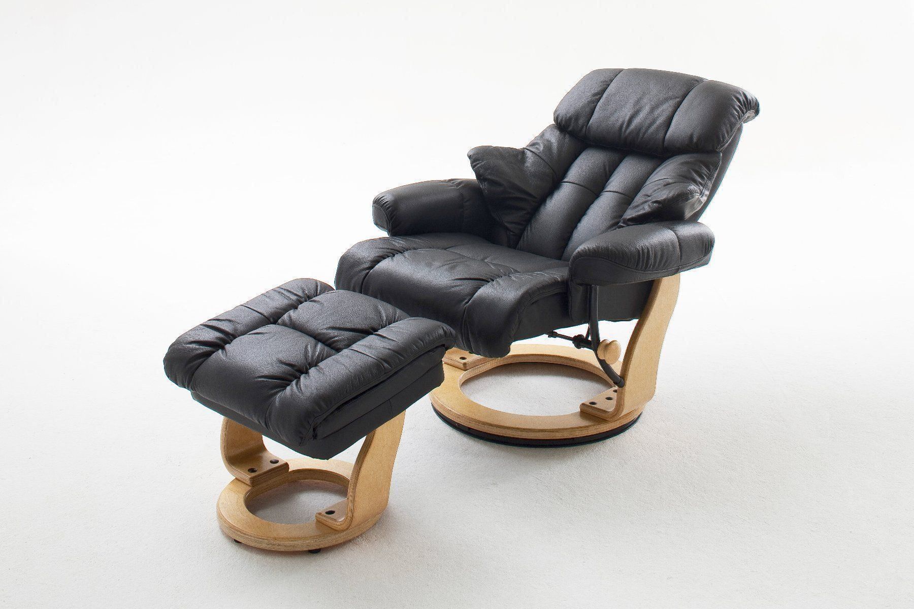Sessel: Relax Sessel CALGARY Leder schwarz natur – Neu (gemäss Beschreibung) aus Unterentfelden von moebelrufli 1