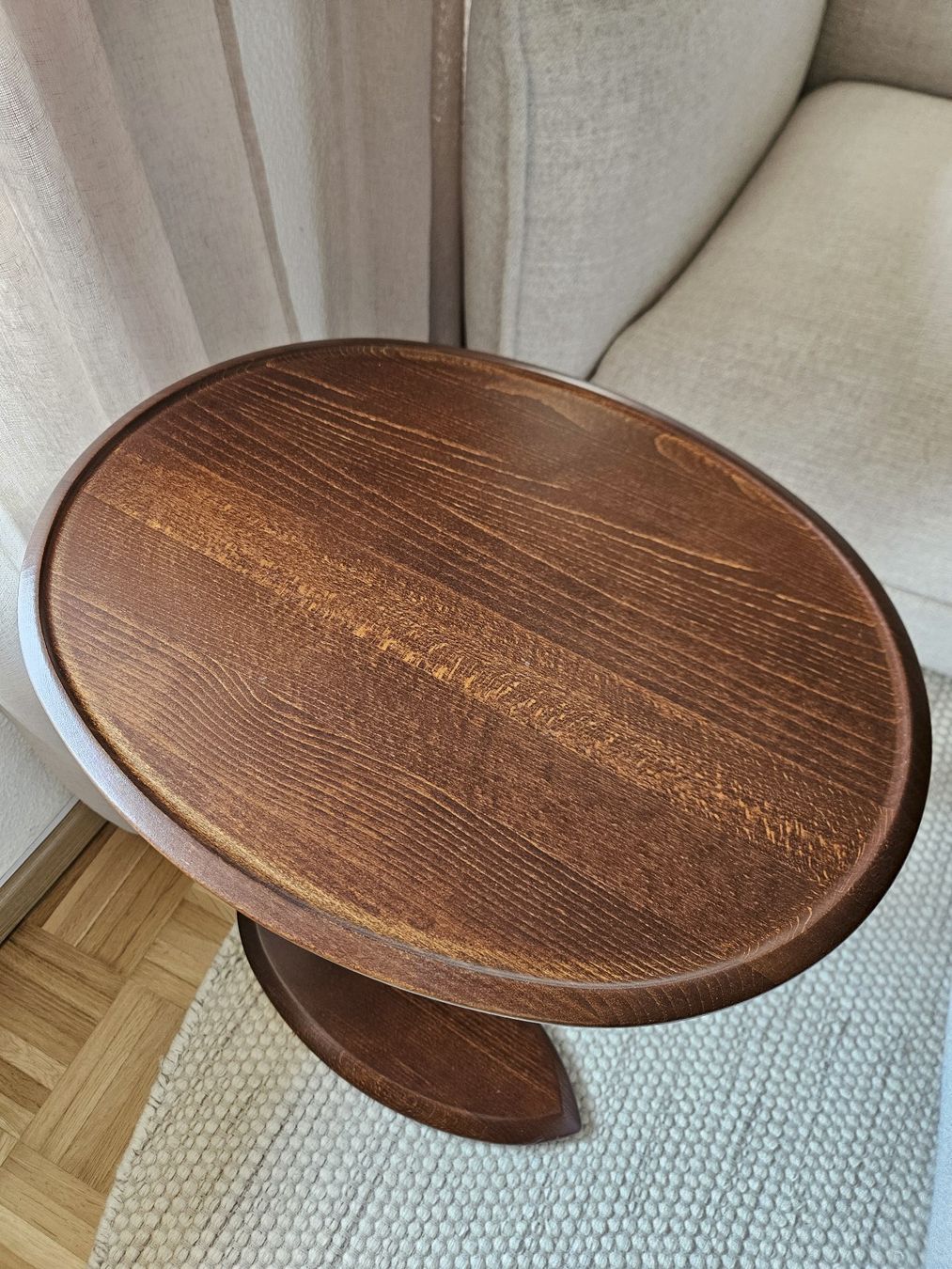 Tavoli: Beistelltisch Stressless Nussbaum massiv – Usato da Nuglar venduto da mjc_cw9f 1