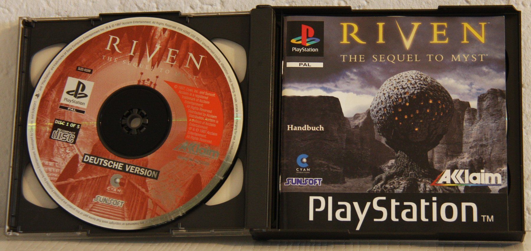 Jeux: PS1 Riven – D'occasion à Fisibach par Retrogames24 2