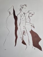 ROBERT BURKHARD LITHOGRAPHIE SIGNIERT NUMMERIERT BLATT 6/10