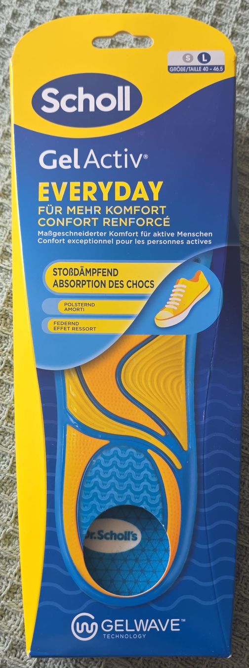 Scarpe da uomo: Scholl Gel Activ Everyday Einlegesohlen L – Nuovo e nell'imballaggio originale da Ellikon a d Thur venduto da razzorblog