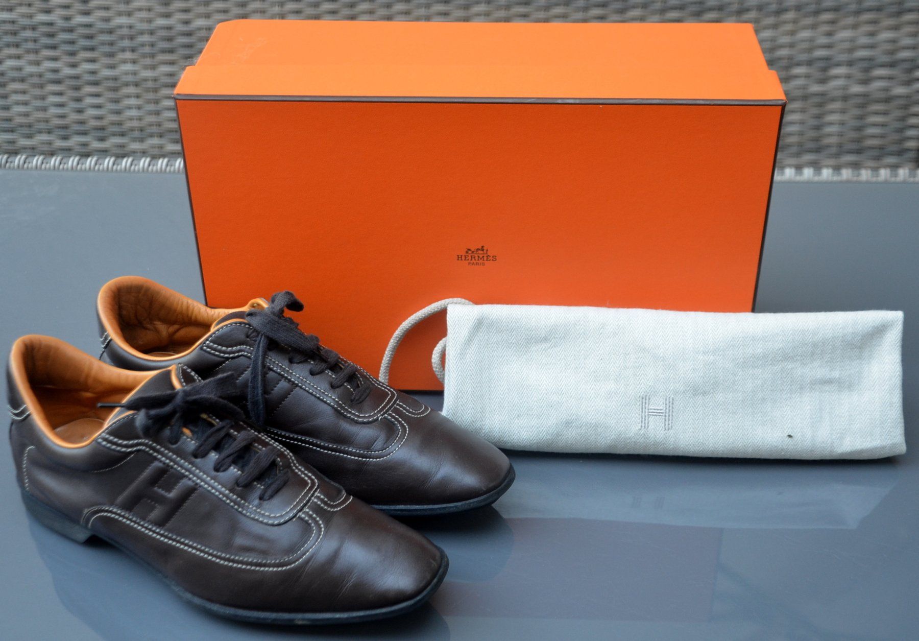 Hermès Scarpe da uomo: Schuhe / Chaussures Hermès  . 40,5 – Usato da Collonges venduto da Auganien