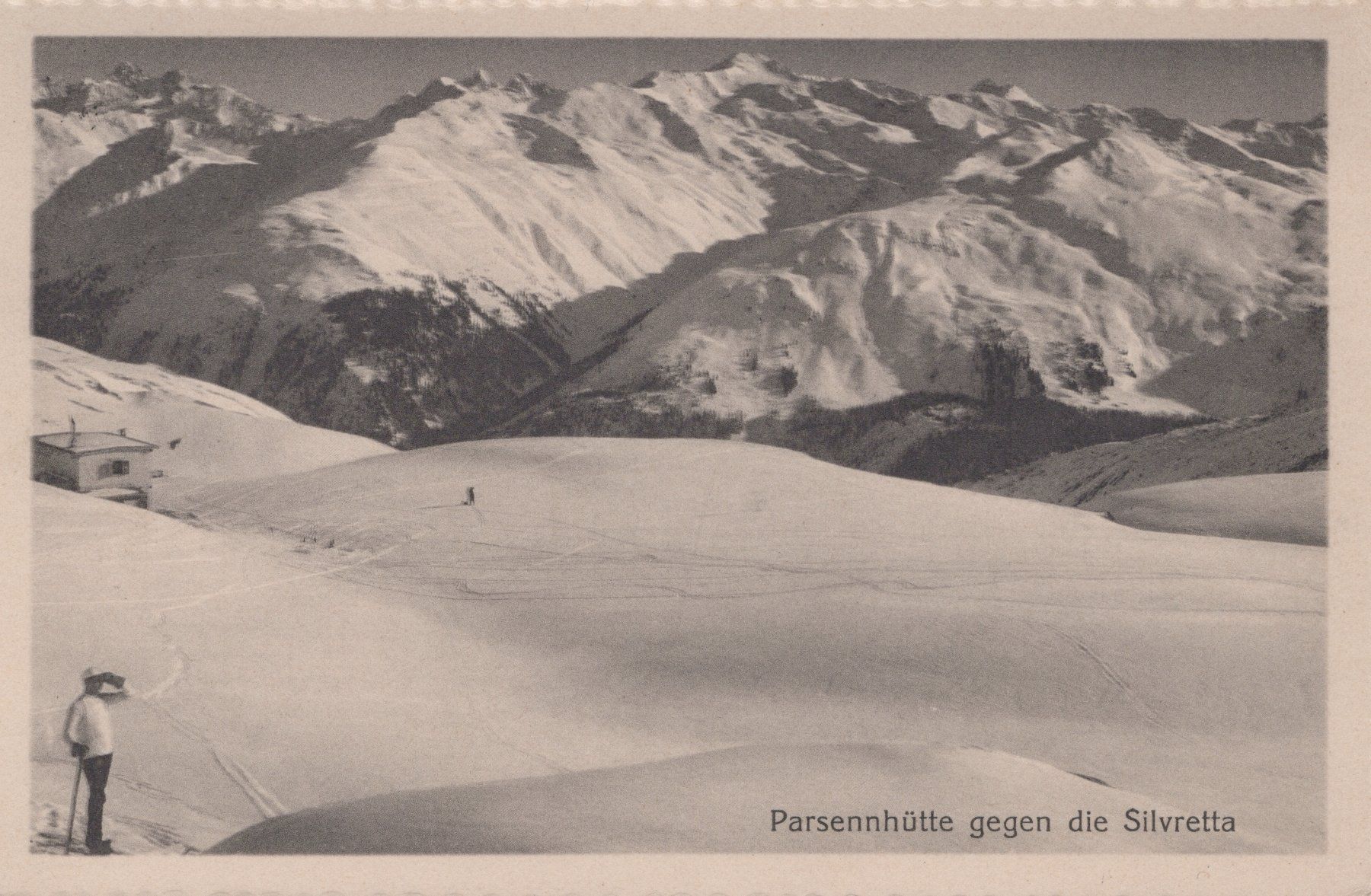Ansichtskarten: 0071 - Postkarte / Ansichtskarte - Parsennhütte Silvretta – Gebraucht aus Reinach BL von Boston-Verkauf