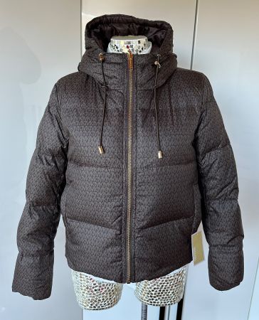 Piumino in vera piuma d’oca reversibile Michael Kors **NUOVO
