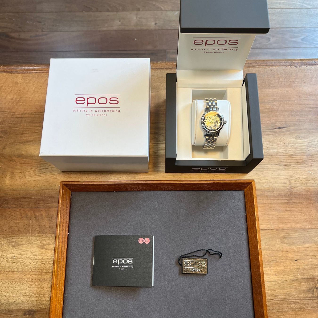 Orologi: Epos Skeleton Emotion Full Set 4390.155.20.25.30 – Nuovo (secondo la descrizione) da Carouge GE venduto da Watchaser 9