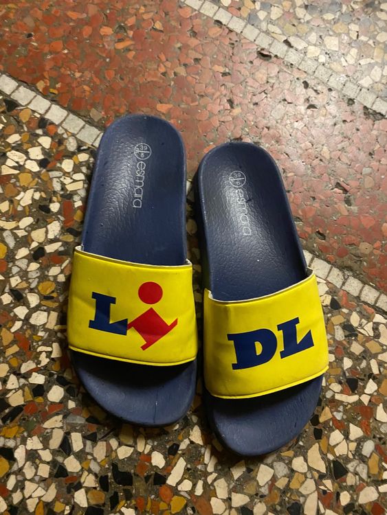 Lidl 39 Sandalen schlaps claquettes Slides sliders ciabatte