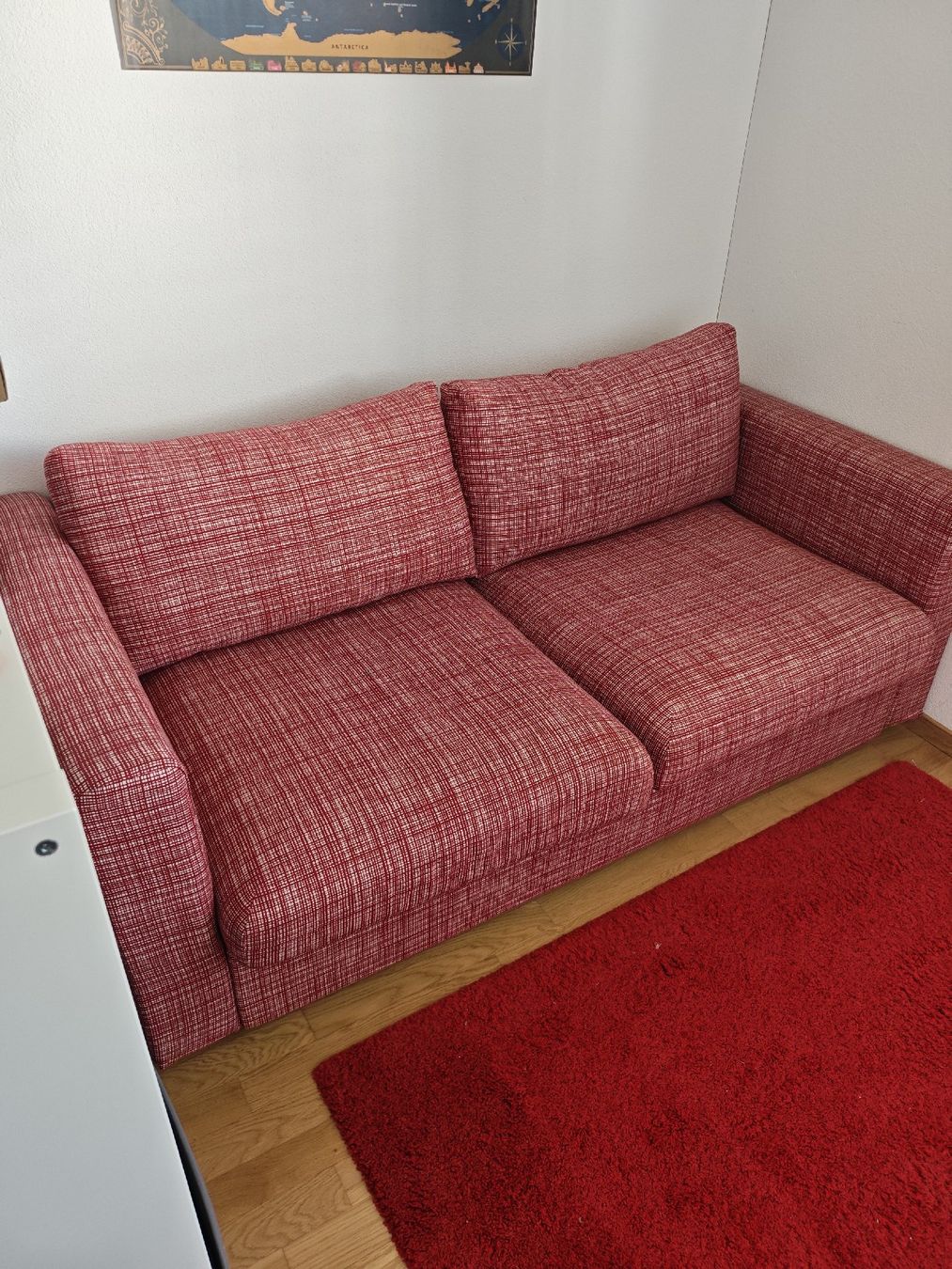 Divani: IKEA Vimle sofa bed 2 seater red fabric good condition – Nuovo (secondo la descrizione) da Schlieren venduto da oez_fjk6