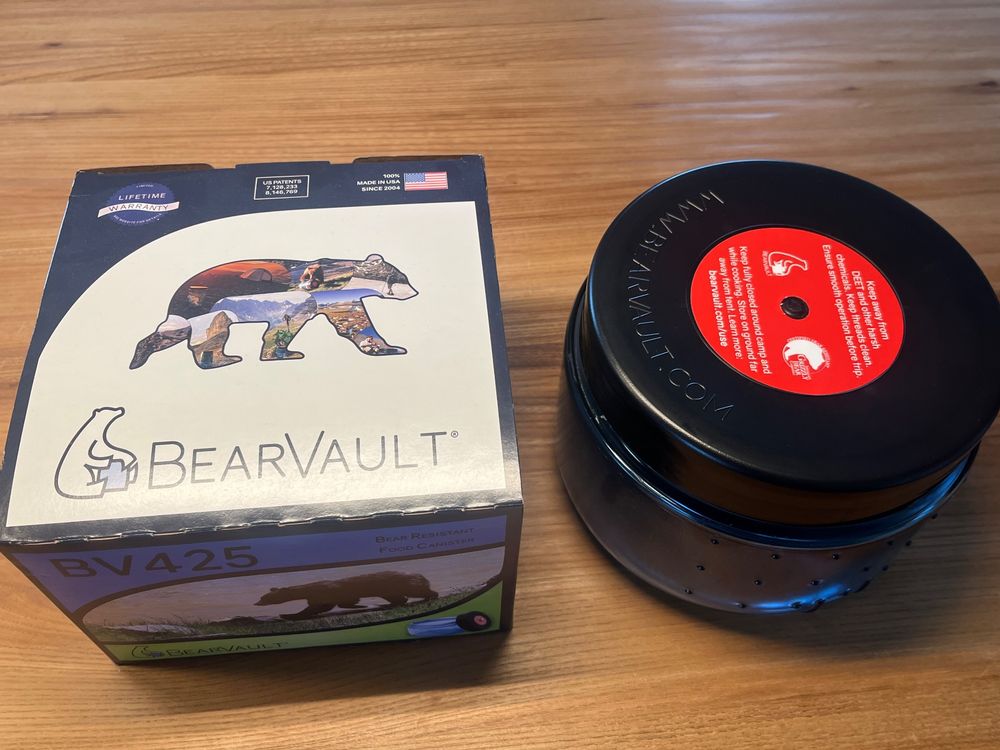 Bärenkanister BearVault BV425Sprint Kaufen auf Ricardo
