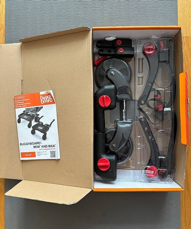 Accessori per carrozzine: Lascal Buggy Board Maxi rot/schwarz/grau – Usato da Wettswil venduto da Dukefunk 1